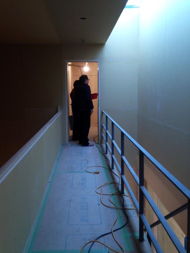 N邸　階段、内装