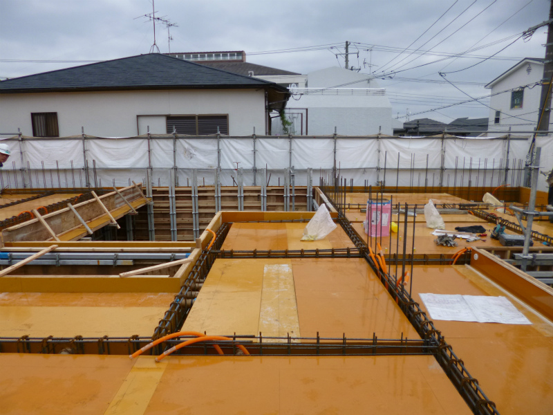 西宮市O邸　２階床型枠