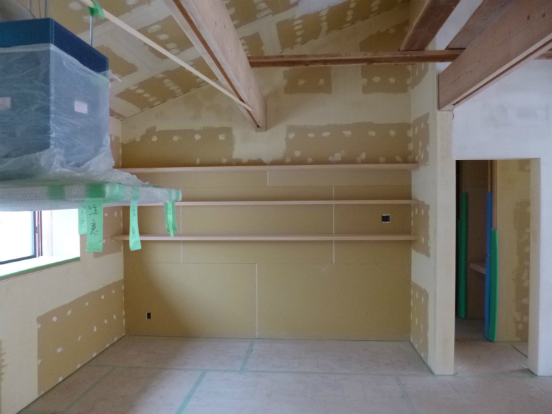 大阪狭山市K邸　内装工事進行中（リノベーション）