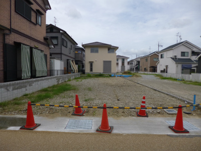 当麻寺の近くでいよいよ工事着工