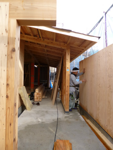 葛城市A邸　工事経過１