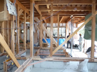 松原市O邸　工事進行中１