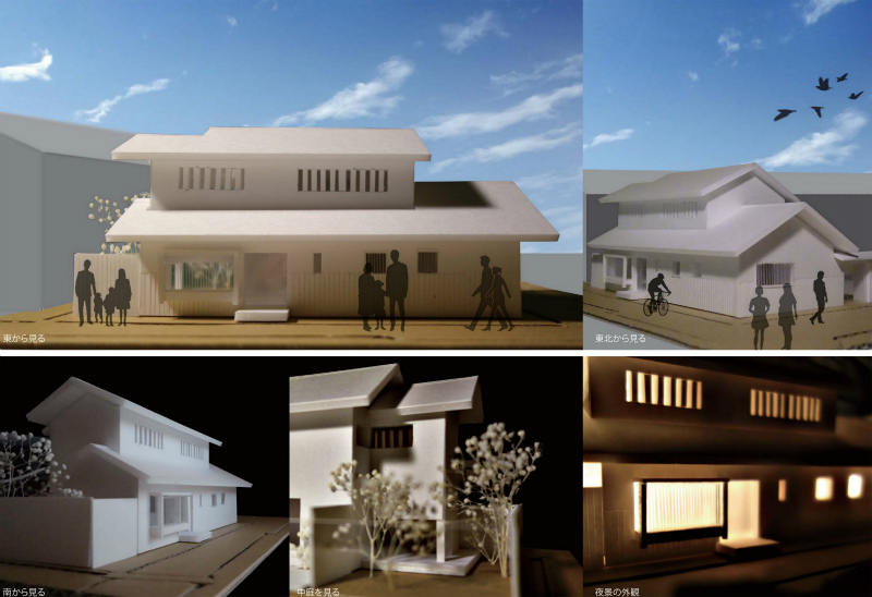 富田林寺内町で設計したcafe付住宅のオープンハウスがあります。