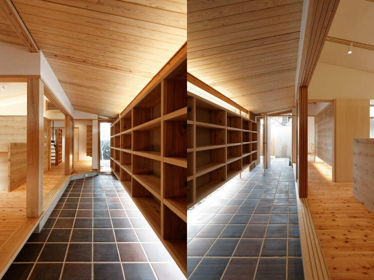 當麻寺参道の家